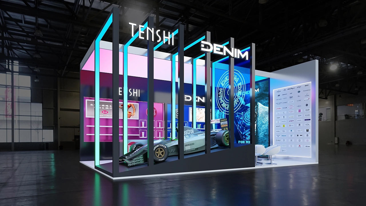 美博會恒百展臺設計搭建案例分析