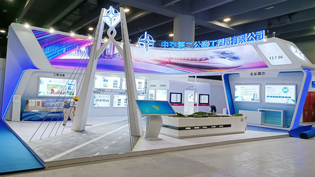 展廳設(shè)計(jì)裝修公司展覽展臺(tái)搭建現(xiàn)場