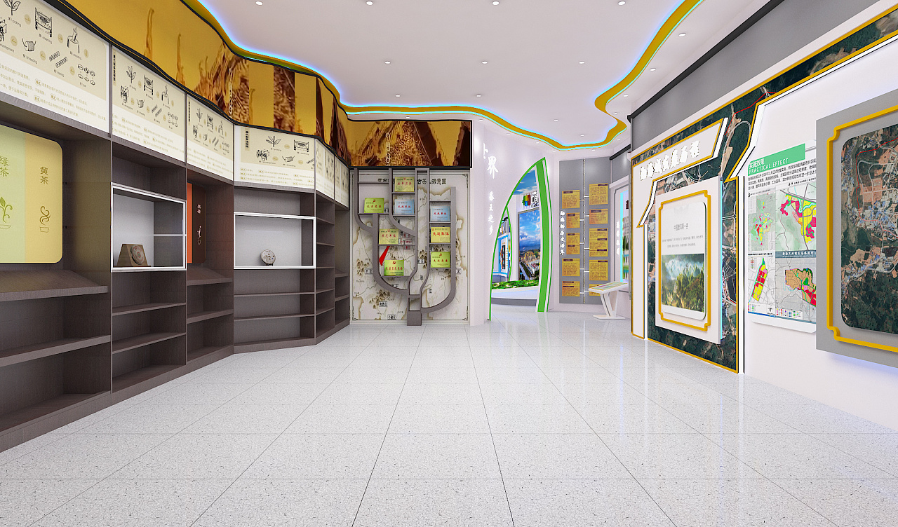 政府展廳設計公司的交互多媒體展廳設計